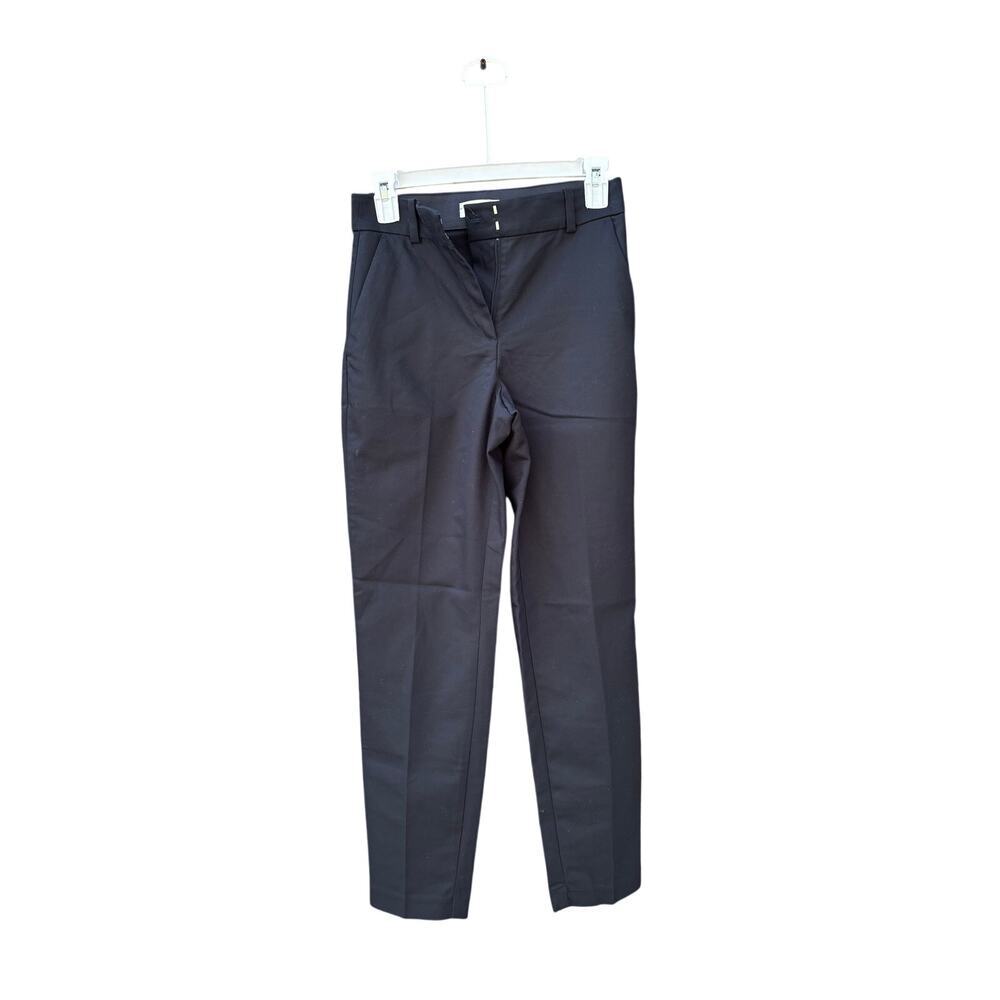 H&M Dress Pants Womens US 2 Gray Slim Ankle Career Office Stretch Trouser - Picture 2 of 8